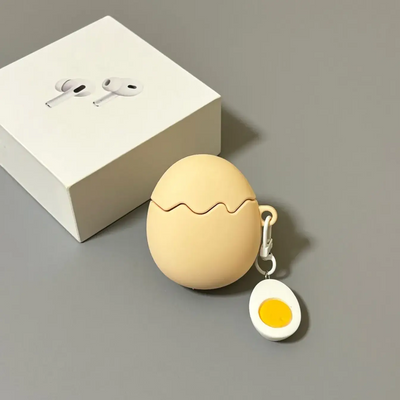 Creative Boiled Egg AirPods Case