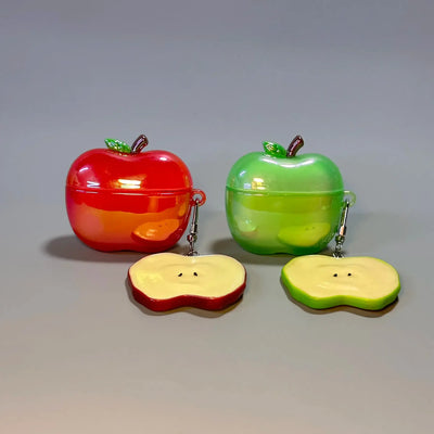 Creative Electroplated Realistic Apple AirPods Case