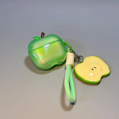 Creative Electroplated Realistic Apple AirPods Case