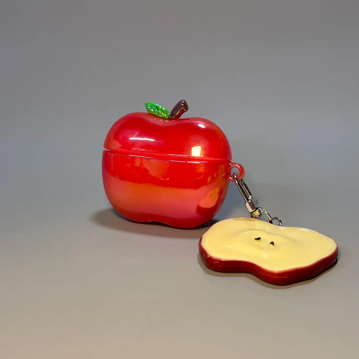 Creative Electroplated Realistic Apple AirPods Case