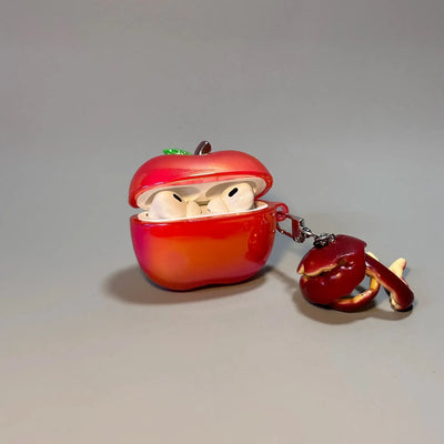 Creative Electroplated Realistic Apple AirPods Case
