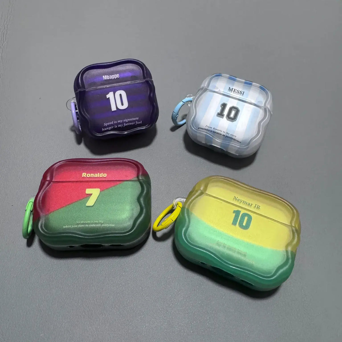 Creative Football Legend Jersey AirPods Case