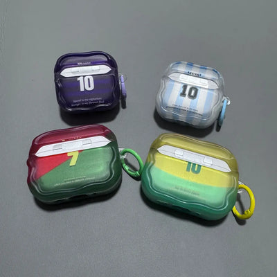 Creative Football Legend Jersey AirPods Case