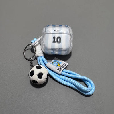 Creative Football Legend Jersey AirPods Case