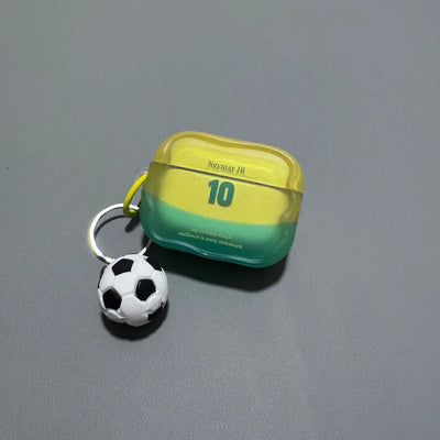 Creative Football Legend Jersey AirPods Case