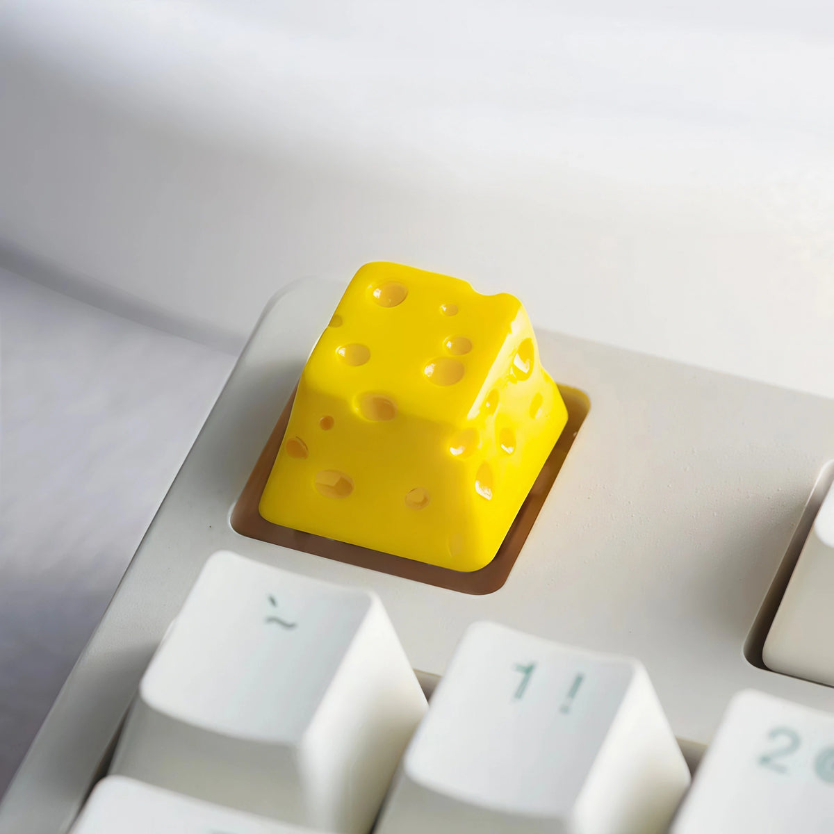 Custom Cheese Artisan Keycap for Mechanical Keyboards