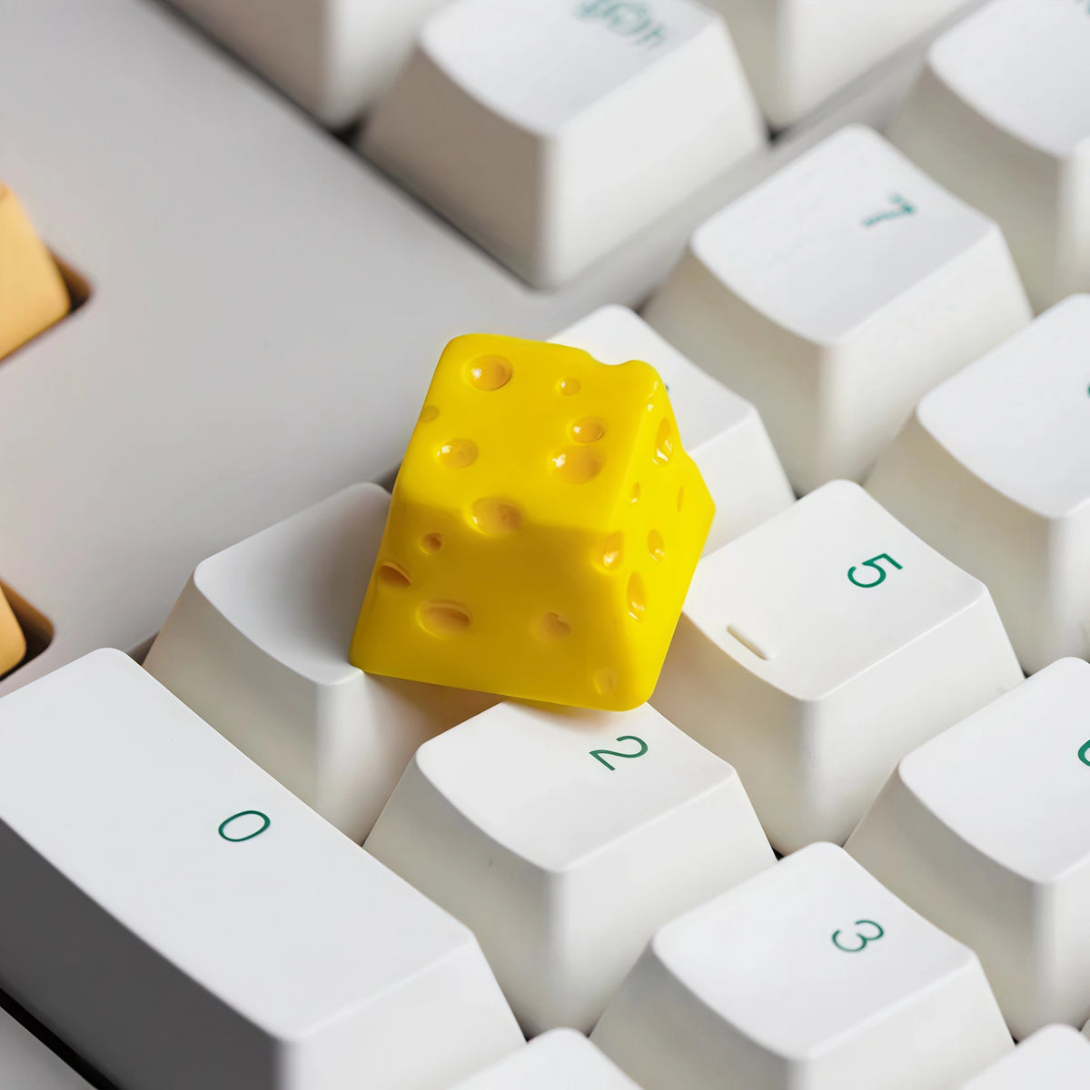 Custom Cheese Artisan Keycap for Mechanical Keyboards