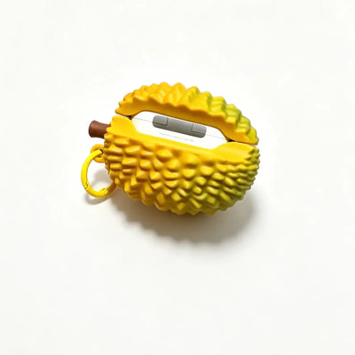 Cute Cartoon Gold Durian AirPods Case