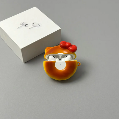 Cute Kitty Cat Donut AirPods Case