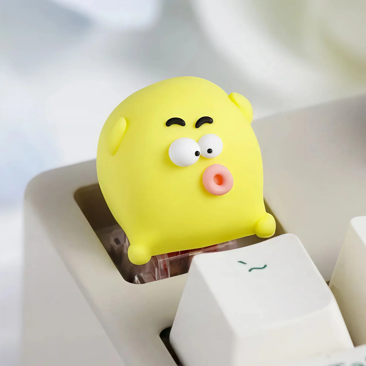 Cute Ugly Monster Artisan Keycap for Mechanical Keyboards