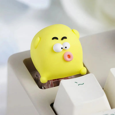 Cute Ugly Monster Artisan Keycap for Mechanical Keyboards