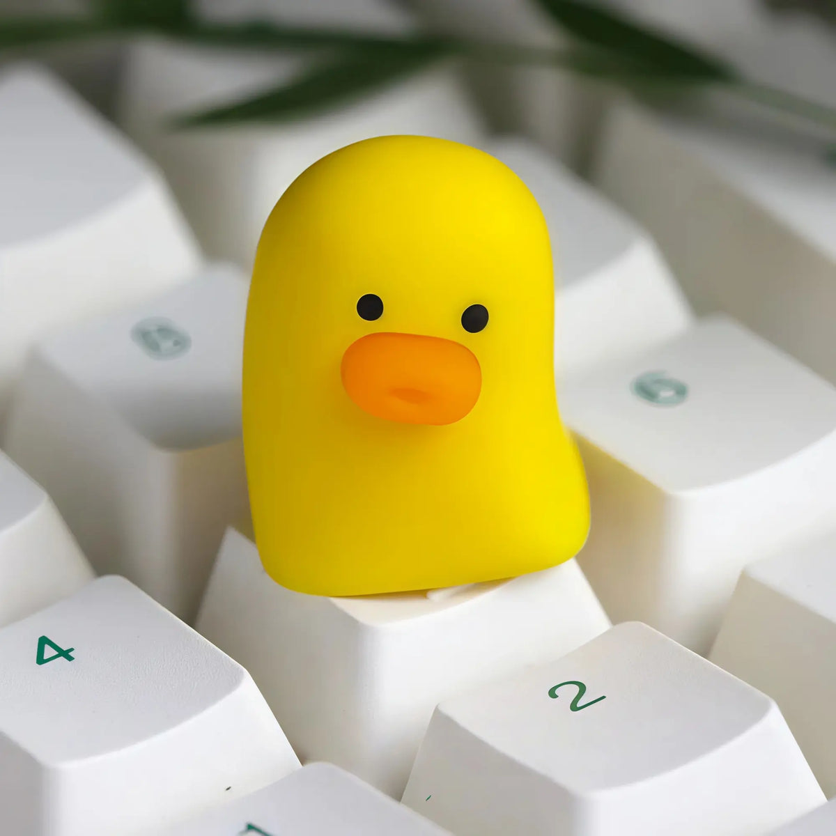 Four-Color Duck Artisan Keycap for Mechanical Keyboards