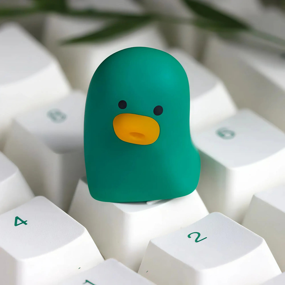 Four-Color Duck Artisan Keycap for Mechanical Keyboards