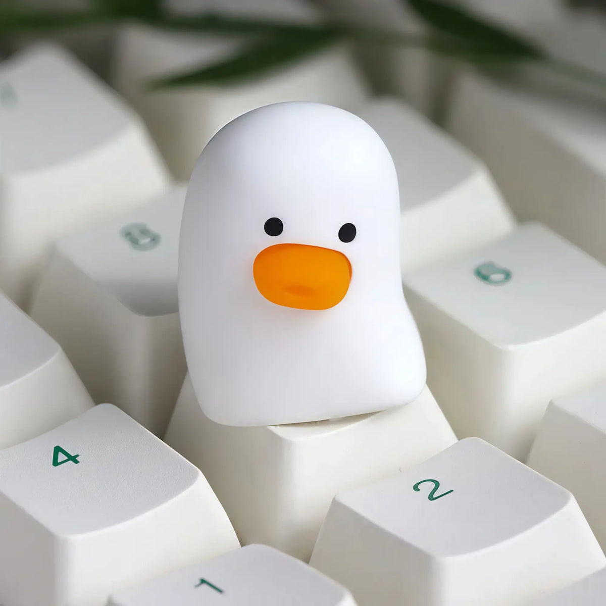 Four-Color Duck Artisan Keycap for Mechanical Keyboards