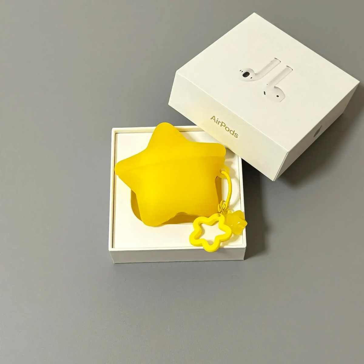 Glow-in-the-Dark Jelly Star AirPods Case