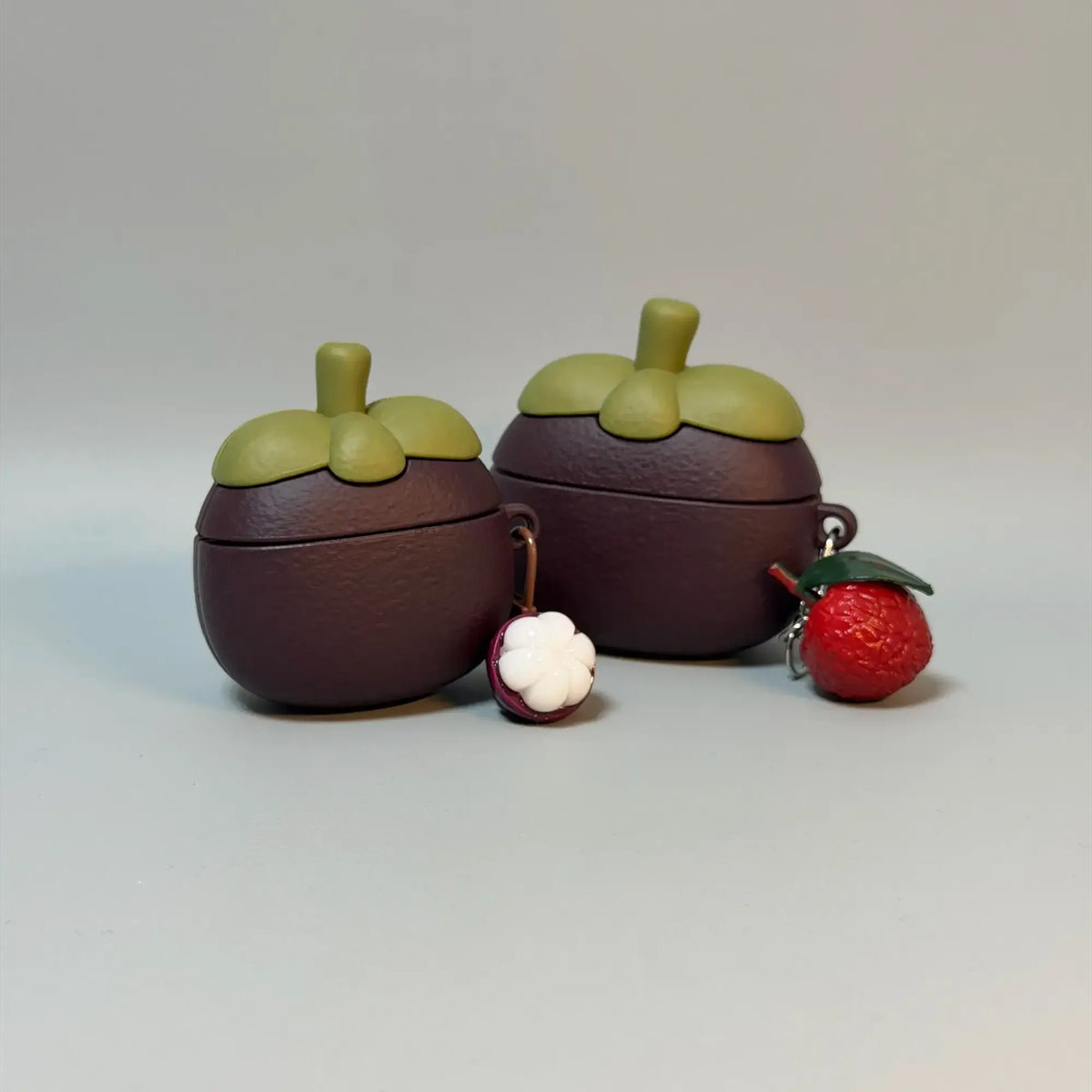 Novelty Realistic Mangosteen AirPods Case