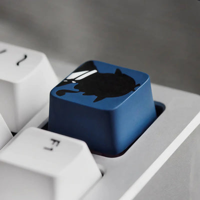 Sherlock Holmes Silhouette Artisan Keycap for Mechanical Keyboards